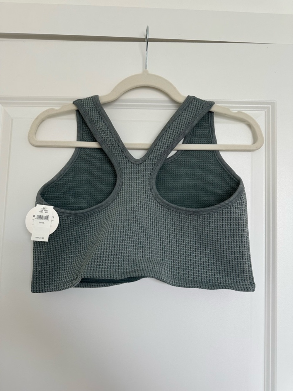 Aerie OFFLINE Main Squeeze Seamless Waffle Sports Bra Size XL NWT - Picture 5 of 13